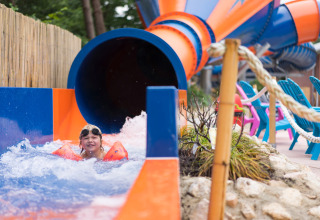 Waterslide outdoor pool - De Zandstuve - Rheeze, Overijssel, Netherlands