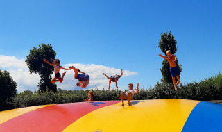 Airtrampoline - Kompas Camping Nieuwpoort - Nieuwpoort, Flanders, Belgium