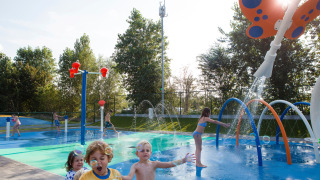 Parque infantil acuático - Kompas Camping Nieuwpoort - Nieuwpoort, Flandes, Bélgica