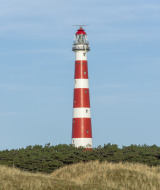Vuurtoren, Ameland, Waddeneilanden, Friesland, Nederland