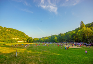 Voetbalveld - Beter Uit vakantiepark La Draille - Souillac, Dordogne, Frankrijk