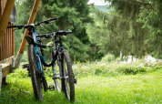 Mountain bike - Camping Petit Suisse - Manhay, Lussemburgo, Belgio