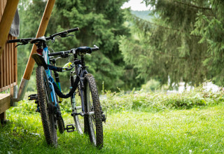 Bicicletas de montaña - Camping Petit Suisse - Manhay, Luxemburgo, Bélgica