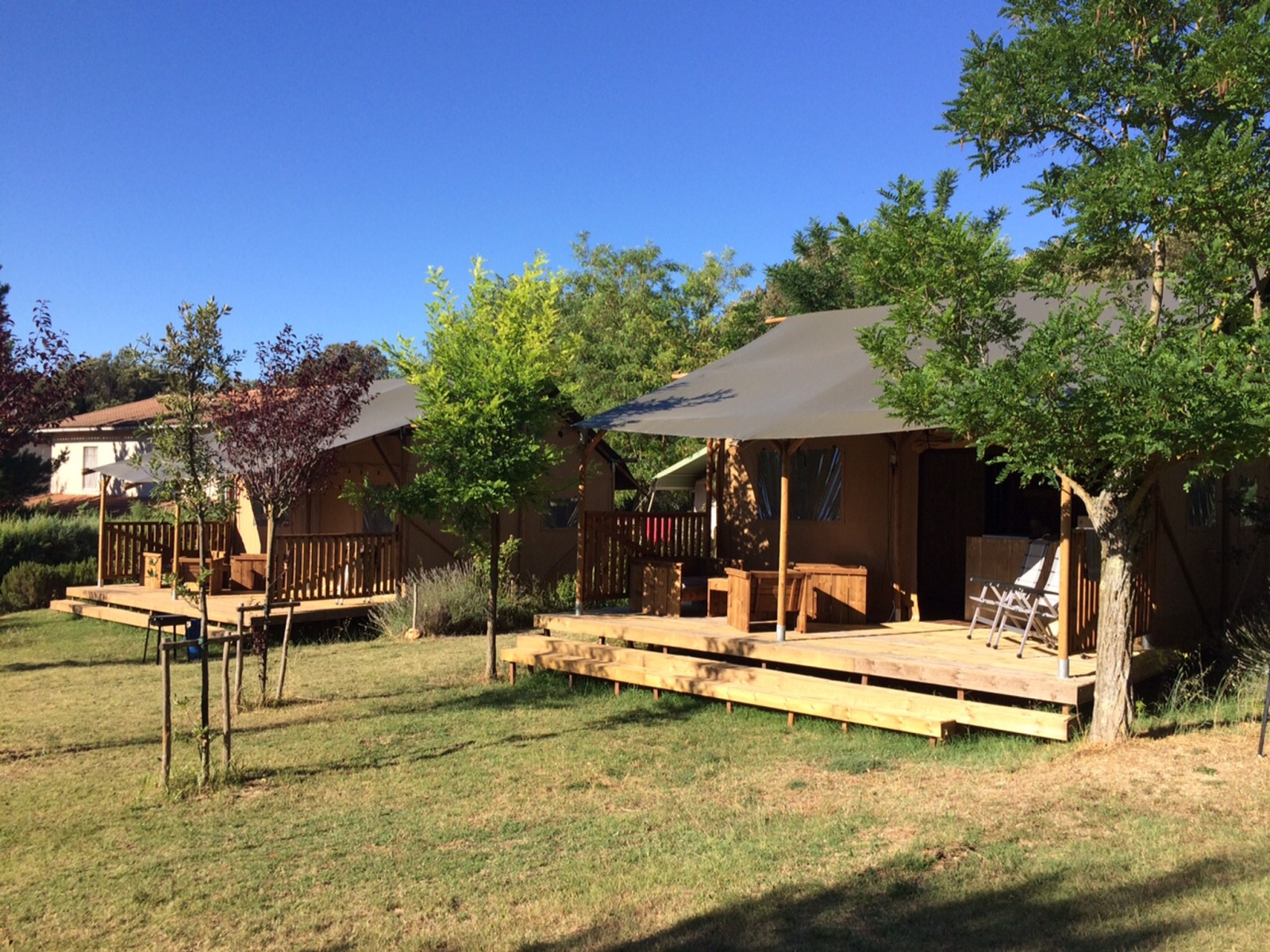 Lodgetent incl Sanitair