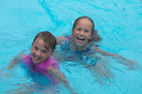 Udendørs swimmingpool, Rheezerwold, Heemserveen, Overijssel, Holland