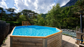 Piscina al aire libre - Villatent - Camping River - Méolans-Revel, Provenza, sur de Francia