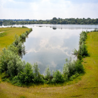 Lago - villatent - los pantanos blancos - Oostrum, Limburgo, Países Bajos