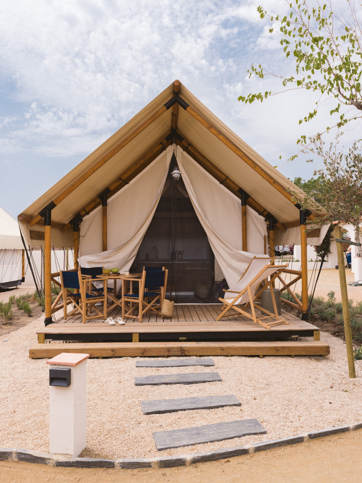 Glamping Comfort + sanitair