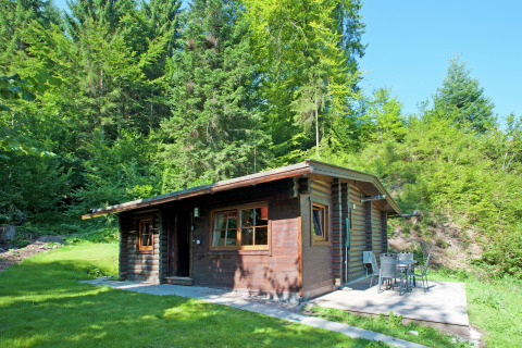 Wooden chalet called Chalet Catharina im Brixental, nestled in lush green scenery in Austria.
