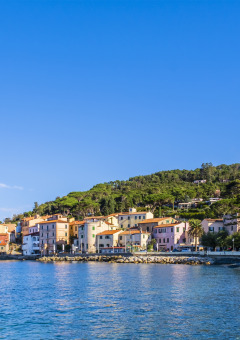 Puerto de Marciana, Elba, Italia