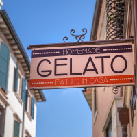 Heladería, Florencia, Italia