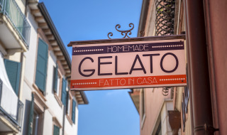 Heladería, Florencia, Italia