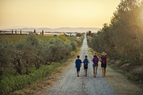 Hiking in Tuscany, Italy