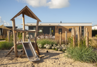 Parque infantil - Camping Zonneweelde - Nieuwvliet, Zelanda, Países Bajos.