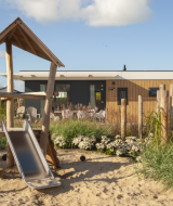 Parque infantil - Camping Zonneweelde - Nieuwvliet, Zelanda, Países Bajos.