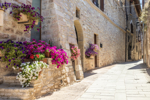 Assisi - Vodatent - Camping Luna del Monte - Monte Santa Maria Tiberina - Umbrien - Italien