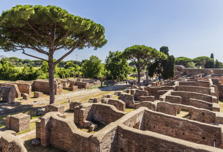 Ostia Antica, cerca de Roma, Italia