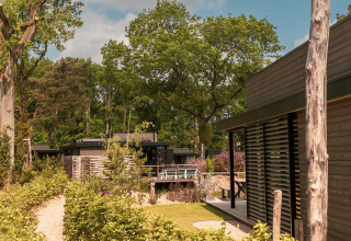 Outside at the lodges - Soof Heuvelrug - Rhenen, Utrecht, Netherlands