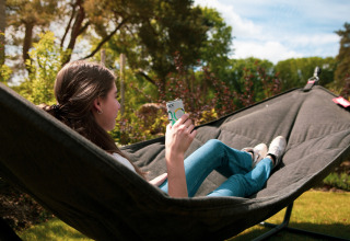 Child in hammock - Soof Heuvelrug - Rhenen, Utrecht, Netherlands