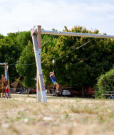 Legeplads - Villatent - Camping le Petit Trianon - Ingrandes, Pays de la Loire, Frankrig