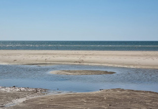 Vista su spiaggia e mare a Ho Bay, Danimarca, dalla casa 'Seaside Escape in Ho Bay'.