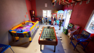 Área de juegos - Villatent - camping au clos de la chaume - Corcieux, Vosgos, Francia