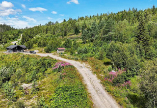 Photo d’un chalet 6 personnes à Passebekk en Suède, entouré de forêts verdoyantes et de nature paisible.
