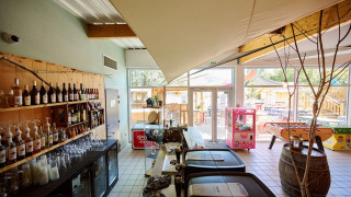 Bar - Villatent - camping la roche d'ully - Ornans, Jura, Frankrijk