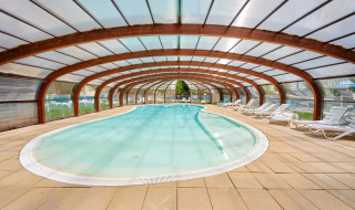 Swimming pool - Villatent - camping le lac bleu - Doussard, Drôme, France