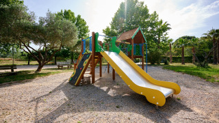 Spielplatz - Villatent - Camping les Pecheurs - Roquebrune-sur-Argens, Côte d'Azur, Frankreich