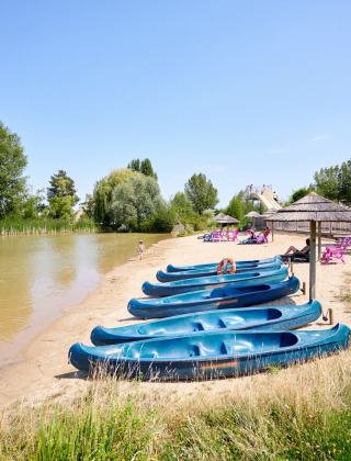 Canoas - Villatent - Camping Les Bois du Bardelet, Poilly-Lez-Gien, región del Loira, Francia