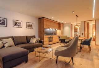 Modern glamping accommodation at Wirthshof Resort - Premium chalet on Lake Constance with stylish interior.