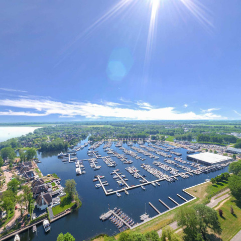 Overview haven - Marina Parcs Naarden - Naarden, Noord-Holland, Nederland