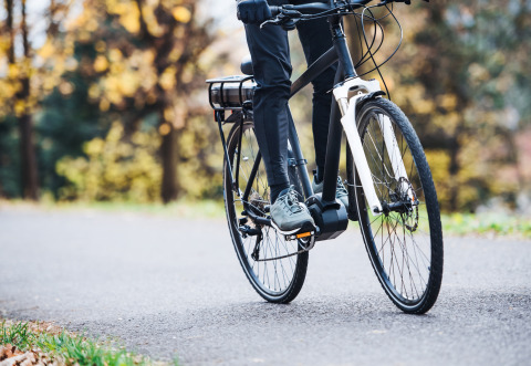 Elektrische fiets.