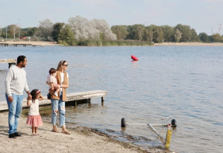 Spiaggia sabbiosa, Marina Parcs Almere, Flevoland, Paesi Bassi