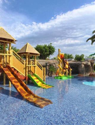 Kinderzwembad - Camping La Masia - Blanes, Costa Brava, Spanje