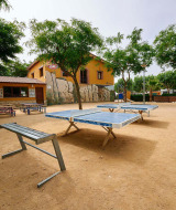 Tafeltennistafels - Camping La Masia - Blanes, Costa Brava, Spanje