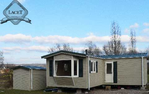 Glampingverblijf op Camping Axelsee - Blokhutten Noordrijn-Westfalen met gezellige houten blokhutten en natuur.