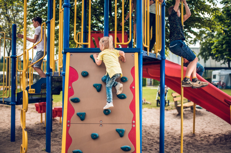 Spielplatz - Ackersate Villatent - Voorthuizen, Gelderland, Niederlande