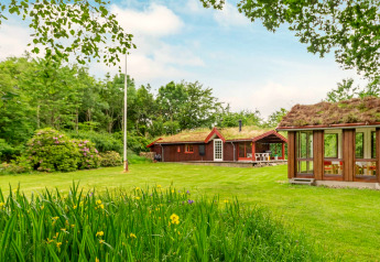 Maison de vacances pour 6 personnes à Roslev, Danemark, avec toit en herbe, grand jardin et verdure