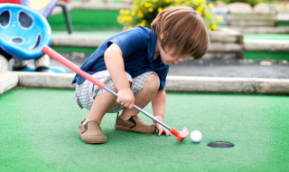 Minigolf - Vodatent - Camping de Tolbrug - Bergharen - Güeldres - Países Bajos