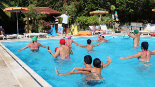 Aquagym - Camping Casa dei Prati - Villatent - Lacona, Toscane, Italië