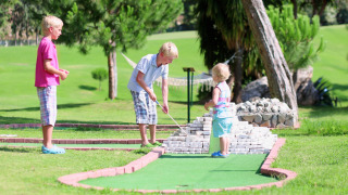 Mini golf - Camping Borken am See - Villatent - Rijssen-Holten, Overijssel, Netherlands