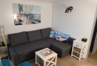 Salón casa flotante - Marina Parcs Lelystad - Lelystad, Flevoland, Países Bajos