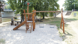 Terrain de jeux - Camping Prima - Vodatent - Týn nad Vltavou, Bohême du Sud, République tchèque