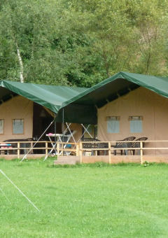 Tiendas Safari - Camping Bockenauer Schweiz - Voda-Tent - Bockenau, Renania-Palatinado, Alemania