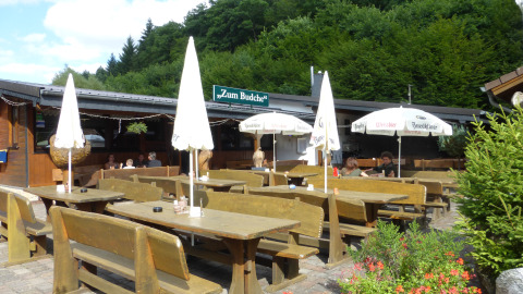 Restaurant - Camping Bockenauer Schweiz - Vodatent - Bockenau, Rheinland-Pfalz, Tyskland