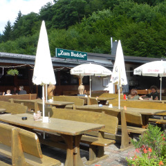 Restaurante - Camping Bockenauer Schweiz - Vodatent - Bockenau, Renania-Palatinado, Alemania