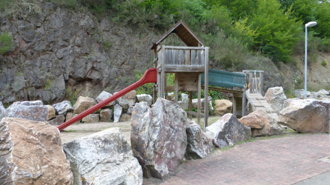 Parque infantil - Camping Bockenauer Schweiz - Vodatent - Bockenau, Renania-Palatinado, Alemania