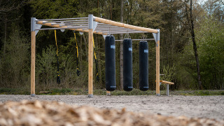 Fitnessstudio im Freien - De Parel - Zeewolde, Flevoland, Niederlande